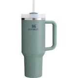 Stanley 1.18L The Quencher H2O Flowstate Pipetli Termos Bardak - Yeşil