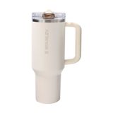 Stanley 10-12486-082 The Quencher Pro Tour Flip Straw Tumbler 1.2 lt Krem Pipetli Termos
