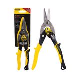 Stanley 250 mm Saç Teneke Alüminyum Kesme Makası Düz Ağızlı Fatmax Kaportacı