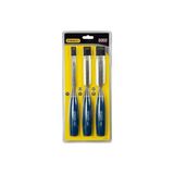 Stanley 3 Parça İskarpela Seti Mavi Ergonomik Tasarım 12 18 25 mm Kaliteli Malzeme