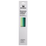 Stanley 40 oz için Quencher Bardak Pipetleri | Saplı Bardak için Yeniden Kullanılabilir Yedek Pipetler | Paslanmaz Çelik İçecek Bardağı Aksesuarı | BPA İçermez | Yeşil Çoklu Paket