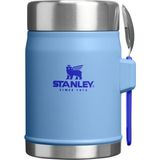 Stanley 400 ml Mavi Paslanmaz Çelik Termos Taşınabilir İçecek Kabı Kamp ve Outdoor Uyumlu 14OZ