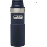 Stanley 470 ml Termos Lacivert Paslanmaz Çelik Sızdırmaz Kapak ile Soğuk ve Sıcak İçin Uygun