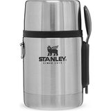Stanley Adventure 0,53 Lt Termos Paslanmaz Çelik Malzeme ile 12 Saat Sıcak ve Soğuk Tutma Özelliği - Gri - 530 ml
