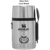 Stanley Adventure 0,53 Lt Vakumlu Yemek Termosu - Gri-SR4 - 0,40 lt
