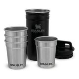 Stanley Adventure Çelik Shot Bardak Seti, Siyah, 4 X 59 Ml (Standart)