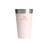 Stanley Adventure Stacking Pint Vakumlu Soğuk İçecek Bardağı, Pembe, 0.47 Litre