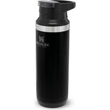 Stanley Adventure Switchback Termos Bardak 0,47 Lt Sızdırmaz Kapak ile Uzun Süre Sıcak ve Soğuk Tutma - 470 ml - Siyah