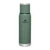 STANLEY Adventure To-Go Termos 1 Litre - Yeşil (Hammertone Green) | Paslanmaz Çelik