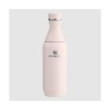Stanley All Day Slim Soğuk Su Şişesi Termosu, Pembe Kuvars (Rose Quartz), 0.35 Litre