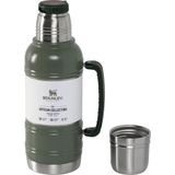 Stanley Artisan Paslanmaz Çelik Termos, Yeşil (Hammertone Green), 1 Litre