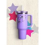 Stanley Barbie Quencher H2.0 Flowstate Paslanmaz Çelik Termos 40 Oz 1,18 Lt Rose Quartz 2.0