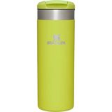 Stanley Bouteille Aerolight Transit 0,47 lt Paslanmaz Çelik Malzeme ile Hafif Termos - Beyaz - 470 ml