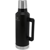 Stanley Classic 2.3 Litre Mat Siyah Termos, Paslanmaz Çelik Malzeme, Sızdırmaz Kapak ile 48 Saat Sıcak/Soğuk - Renkli