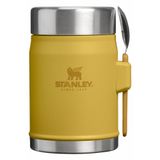 Stanley Classic Food Jar 0,41L Dijon - Spork, geniş ağızlı pratik yemek termosu, yiyecekleri sıcak tutar