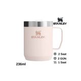 Stanley Classic Legendary Camp Mug 0.23L Termos Kupa Kamp Bardak Matara PEMBE