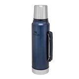 Stanley Classic Legendary Vakumlu Çelik Termos, Gece Mavisi (Nightfall), 1 Litre
