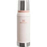 Stanley Classic Legendary Vakumlu Çelik Termos, Pembe Kuvars (Rose Quartz), 0.75 L - Renkli
