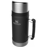Stanley Classic Legendary Vakumlu Çelik Yemek Termosu, Mat Siyah, 0.94 Litre - Renkli