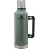 Stanley Classic Termos 2.3l Yeşil Çelik Malzeme ile Sızdırmaz Kapak ve 48 Saat Sıcak Tutma Süresi - 2,3 lt