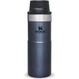 Stanley Classic Trigger Action Termos 0,47 L Lacivert Çelik Malzeme ile Uzun Süre Sıcak Tutma - 470 ml