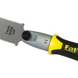 Stanley FatMax mini çekme testeresi (ergonomik sap, bükülebilir bıçak, 23 noktalı diş geometrisi) 0-20-331