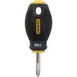 Stanley - Fatmax Tornavida Phillips Ph1 (30 mm Bıçak Uzunluğu, Krom-Vanadyum Çelik, Ergonomik Yu - Çok Renkli