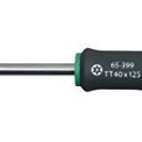 Stanley FatMax tornavida Torx, TT10, 75 mm Schwertlaenge, krom-vanadyum, ergonomik Soft Handgr, Gümüş, 0-65-339