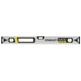STANLEY FATMAX Xtreme 60 cm Alüminyum İçi Boş Profil Ruh Düzeyi Genişletilmiş Blok Seviyesi, Sürekli Ölçüm Kenarı, Darbe Emici Kauçuk Uç Kapakları, FMHT43672-1