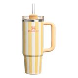 Stanley H2.0 Flowstate Termos 0.89 Litre Pipetli Butter Cabana Gloss Geri Dönüştürülmüş Malzeme