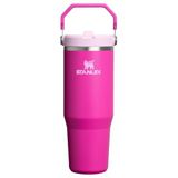 Stanley IceFlow 2.0 Kapaklı Pipetli Bardak 30 Oz | Kapaklı ve Açılır Pipet | Sızdırmaz Su Şişesi | Yalıtımlı Paslanmaz Çelik | BPA İçermez | Menekşe Çiçeği