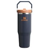 Stanley IceFlow 2.0 Kapaklı Pipetli Bardak 850 ml | Kapaklı ve Açılır Pipet | Sızdırmaz Su Şişesi | Yalıtımlı Paslanmaz Çelik | BPA içermez | Alacakaranlık