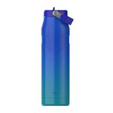 STANLEY IceFlow™ Aerolight™ Flip Straw 2.0 Pipetli Termos Su Şişesi 1.06 Litre - Pacific Hypergrip | Paslanmaz Çelik