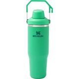 Stanley Iceflow Flip Straw 2.0 Fastflow Pipetli Termos 0,89 L Yeşil, Uzun Süre Sıcak/soğuk Tutar, Da