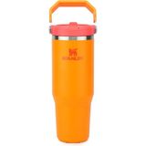 Stanley Iceflow Flip Straw Pipetli Termos 0,89 L | Turuncu - 890 ml