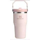 Stanley Iceflow Flip Straw Tumbler 10-12044-044 0,60 lt Açık Pembe Pipetli Termos