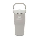 Stanley IceFlow Flip Straw Tumbler Pipetli Termos 0.60 Lt - Beyaz