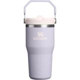 Stanley Iceflow Flip Straw Tumbler Pipetli Termos 0.60 Lt - Lila - 600 ml