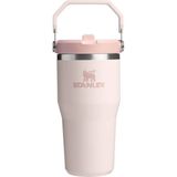 Stanley Iceflow Flip Straw Tumbler Pipetli Termos 0.6l / 20OZ Rose Quartz (3 Adet)