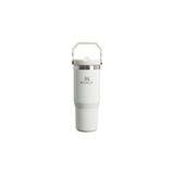 Stanley Iceflow™ Flip Straw Tumbler Pipetli Termos | 0.89L Buz Beyaz