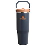 Stanley IceFlow Flip Straw Tumbler Pipetli Termos Bardak, Lacivert (Twilight), 0.89 Litre