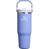 Stanley IceFlow Flip Straw Tumbler Pipetli Termos Bardak, Ortanca (Hydrangea), 0.89 Litre