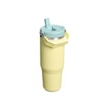 Stanley IceFlow Flip Straw Tumbler Pipetli Termos Bardak, Sarı (Pomelo), 0.89 Litre