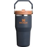 Stanley Iceflow Flip Straw Tumbler Pipetli Termos - Lacivert - 600 ml