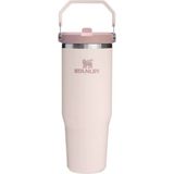 Stanley Iceflow Flip Straw Tumbler Pipetli Termos - Pembe - 600 ml