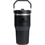 Stanley Iceflow Pipetli Termos 0.60 L Siyah BPA İçermeyen Kolay Temizlenebilir Tasarım