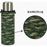 Stanley Klasik Kulpsuz 1.0 Lt. ile Uyumlu Omuz Askılı Termos Kılıfı - Pembe