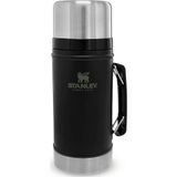 Stanley Klasik Vakumlu 0.94 lt Saplı Çelik Siyah Yemek Termosu