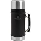 Stanley Klasik Vakumlu Çelik Yemek Termosu 0,94 L Siyah, Uzun Süre Sıcak/soğuk Tutar, Dayanıklı Çeli