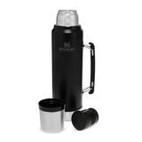 Stanley Legendary Classic 1 lt Hammertone Clay Matte Black Termos